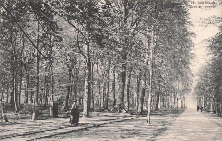 AZ467 Heiloo Meetingterrein tram rails 1916, Verzamelen, Ansichtkaarten | Nederland, Gelopen, Noord-Holland, Voor 1920, Verzenden