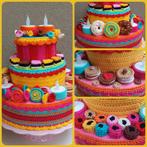 Mooie gehaakte feesttaarten!, Hobby en Vrije tijd, Breien en Haken, Ophalen of Verzenden, Nieuw, Haken, Overige typen