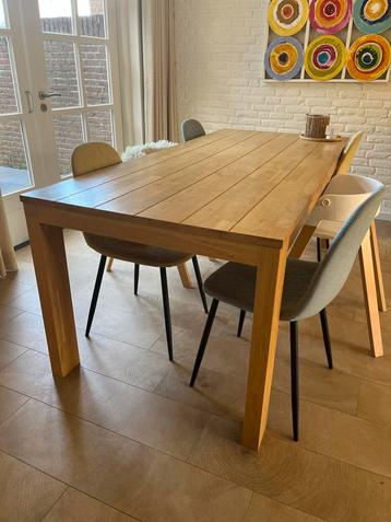 Jan des Bouvrie Eettafel - Massief Eikenhout beschikbaar voor biedingen