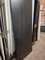 93x231,5cm binnendeur stomp eiken zwart met isolatie SGL1, 80 tot 100 cm, Binnendeur, Nieuw, Ophalen of Verzenden