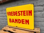 Vintage Vredestein Banden Emaille Reclamebord, Ophalen of Verzenden