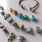 Leuke zgan armband met div.Heart Beads-bedels(pandora,troll), Overige materialen, Overige kleuren, Ophalen of Verzenden, Zo goed als nieuw