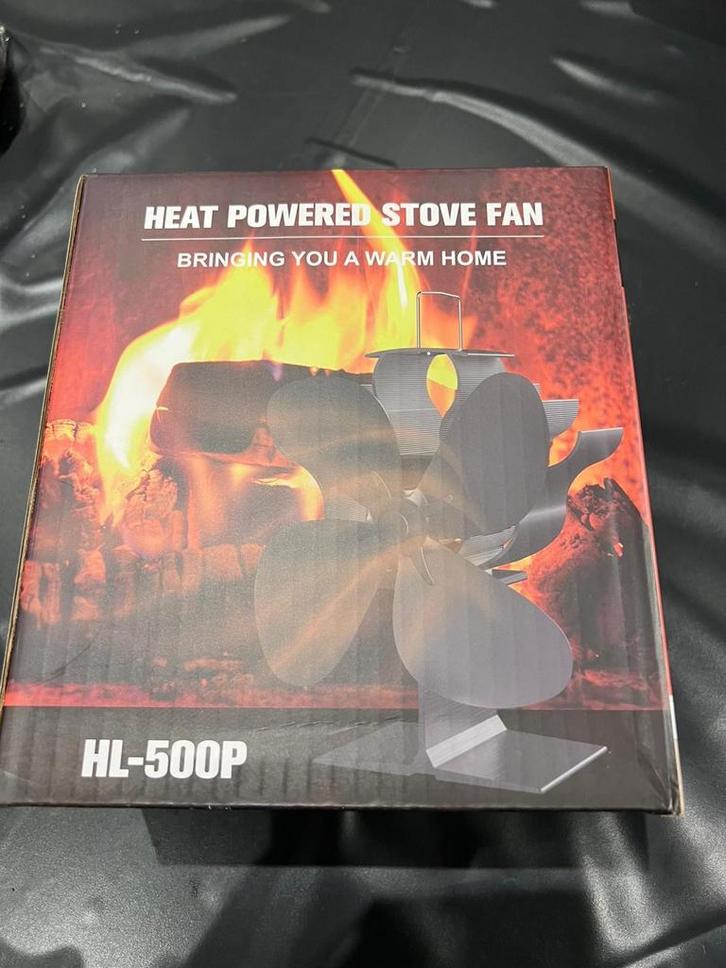 HL-500P Kachelventilator - Nieuw in doos!, Huis en Inrichting, Kachels, Nieuw, Vrijstaand, Overige soorten, Hout, Verzenden