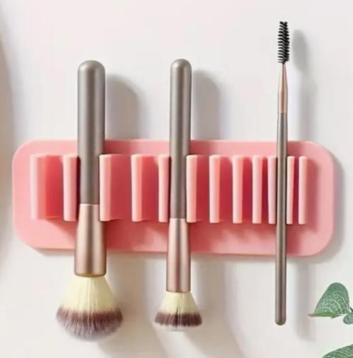 Siliconen wandhouder voor makeup borstels, Sieraden, Tassen en Uiterlijk, Uiterlijk | Cosmetica en Make-up, Nieuw, Toebehoren