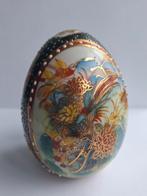 Oosters Ei: Cloisonné, Satsuma stijl, Porselein, Ophalen of Verzenden