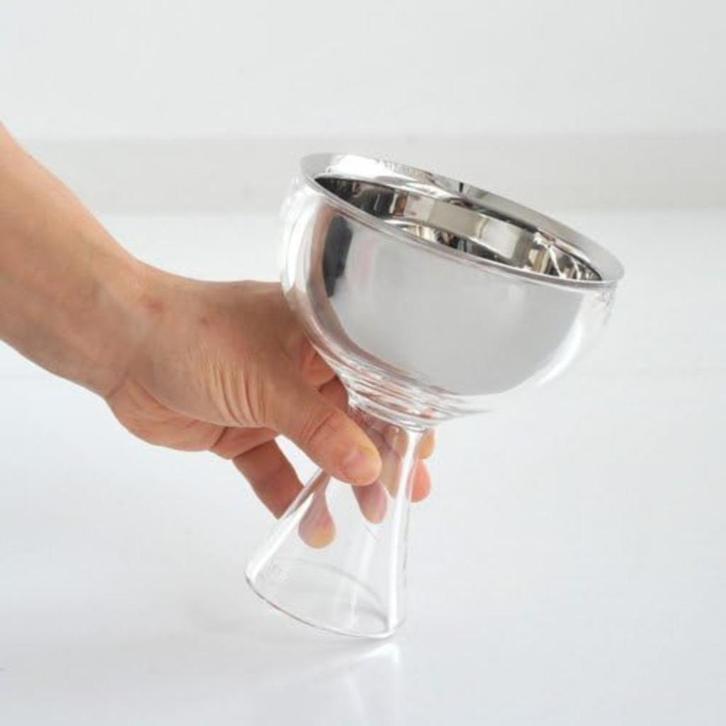 Alessi Big Love ijscoupe, Huis en Inrichting, Keuken | Servies, Zo goed als nieuw, Overige typen, Effen, Overige materialen, Verzenden