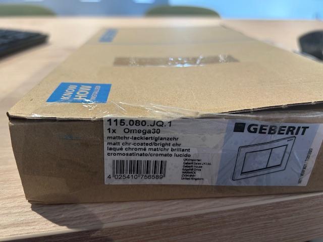 Drukplaat/Spoelknop, Doe-het-zelf en Verbouw, Sanitair, Nieuw, Toilet