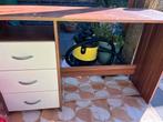 Bureau met lades en planken, Ophalen, Gebruikt, 100 tot 150 cm, Minder dan 100 cm