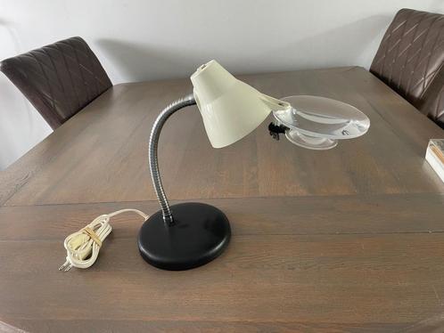 BIG EYE TAFELLAMPJE met loep - WD014, Huis en Inrichting, Lampen | Tafellampen, Gebruikt, Minder dan 50 cm, Metaal, Ophalen of Verzenden