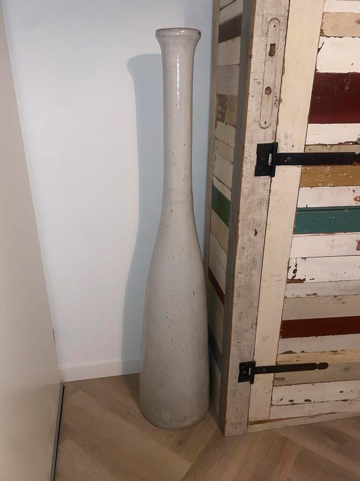 Handgemaakte Design Vaas lampvoet, Huis en Inrichting, Lampen | Vloerlampen, Gebruikt, Ophalen