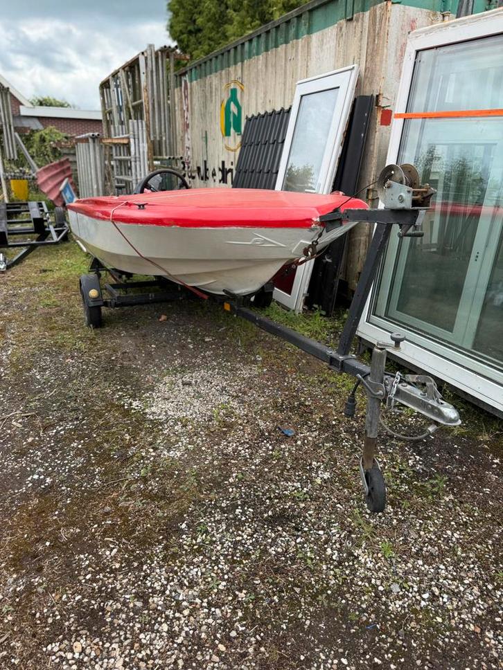 mooi beekman speedbootje met 25 pk mercury, Watersport en Boten, Suppen, Gebruikt, Ophalen of Verzenden