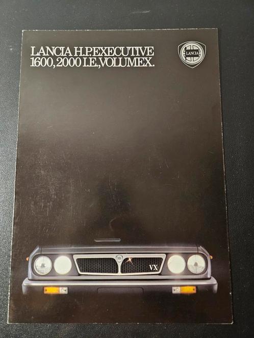 Brochure Lancia H.P.Executive 1984, Boeken, Auto's | Folders en Tijdschriften, Zo goed als nieuw, Overige merken, Ophalen of Verzenden