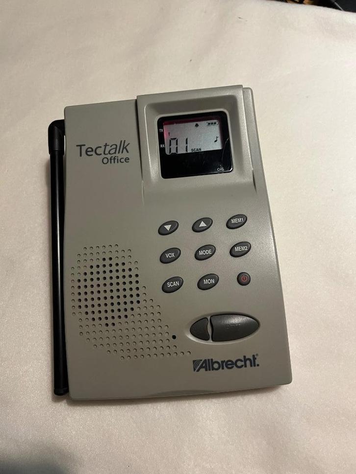 Alan Albrecht Tectalk Office PMR, Telecommunicatie, Zenders en Ontvangers, Gebruikt, Zender en Ontvanger, Ophalen of Verzenden