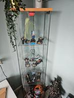 Vitrinekast glas afmeting h163 b40 D35, Ophalen, 50 tot 100 cm, 150 tot 200 cm, 25 tot 50 cm