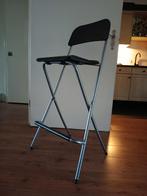 Gratis Barkruk (opklapbaar), Huis en Inrichting, Barkrukken, 1 kruk, Ophalen, Gebruikt, 60 tot 90 cm