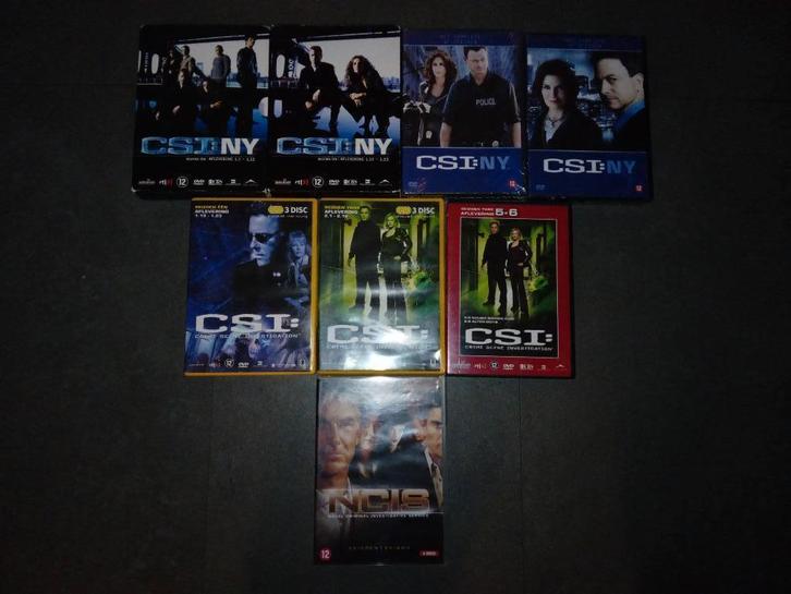 Diverse CSI dvd boxen, Cd's en Dvd's, Dvd's | Tv en Series, Gebruikt, Thriller, Boxset, Vanaf 12 jaar, Ophalen of Verzenden
