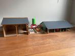 Kidsglobe stal met koeien/schuur/kalverhutten/Siku silo/kuil, Ophalen, Zo goed als nieuw, Overige typen