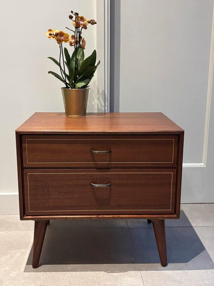 Vintage kastje met 2 Laden van formula Kempkes Meubelen, Huis en Inrichting, Kasten | Overige, Zo goed als nieuw, Ophalen