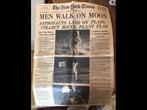Puzzel Astronauts men walk on moon 1969, Ophalen of Verzenden, Minder dan 500 stukjes, Zo goed als nieuw