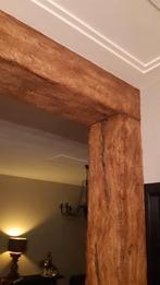 Eiken balk hout imitatie Stukadoorsbedrijf R van Vugt, Eiken, Ophalen of Verzenden, Balk, 50 mm of meer