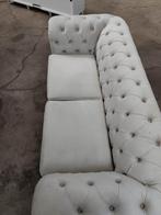 chesterfield-stijl slaapbank, Huis en Inrichting, Ophalen, 90 cm, Tweepersoons, Zo goed als nieuw