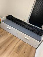 IKEA Brimnes één/twee persoons logeerbed (2x) 80 x 200 cm, Huis en Inrichting, Slaapkamer | Bedden, Wit, Tweepersoons, Ophalen of Verzenden