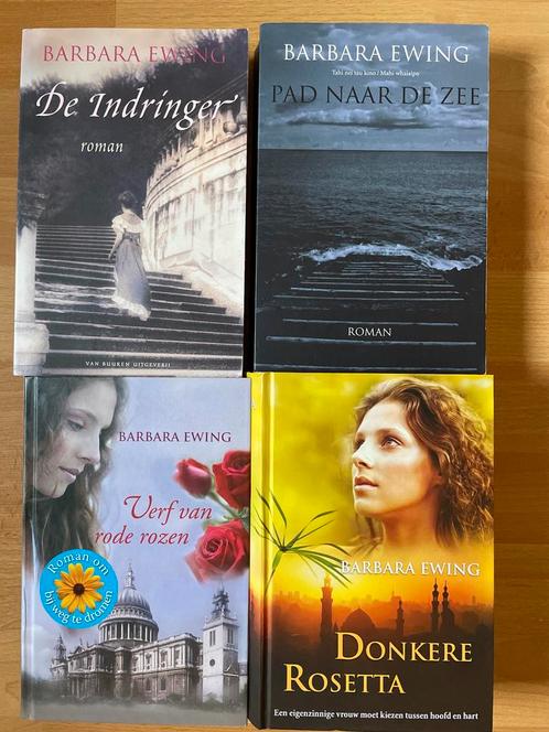 Barbara Ewing - 4 Historische Romans, Boeken, Historische romans, Gelezen, Ophalen of Verzenden