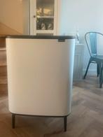 Brabantia Bo Touch Bin Hi vuilnisbak 2x 30 liter IZGS, Ophalen, Gebruikt, 40 liter of meer, Rvs