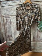 Expresso knoopjes jurk mt 38 panterprint viscose, Kleding | Dames, Maat 38/40 (M), Bruin, Expresso, Ophalen of Verzenden