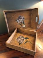 Leuke Brocante Set Houten Bakken., Antiek en Kunst, Ophalen of Verzenden