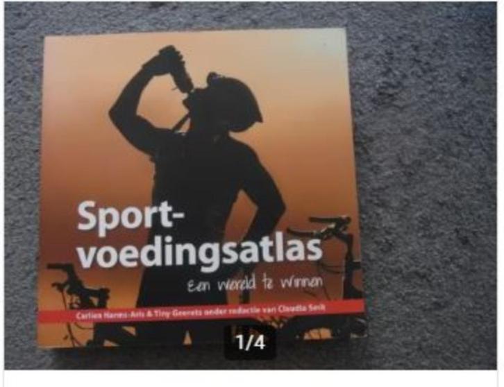 Sportvoedingsatlas Tiny Geerets, Boeken, Gezondheid, Dieet en Voeding, Zo goed als nieuw, Ophalen of Verzenden