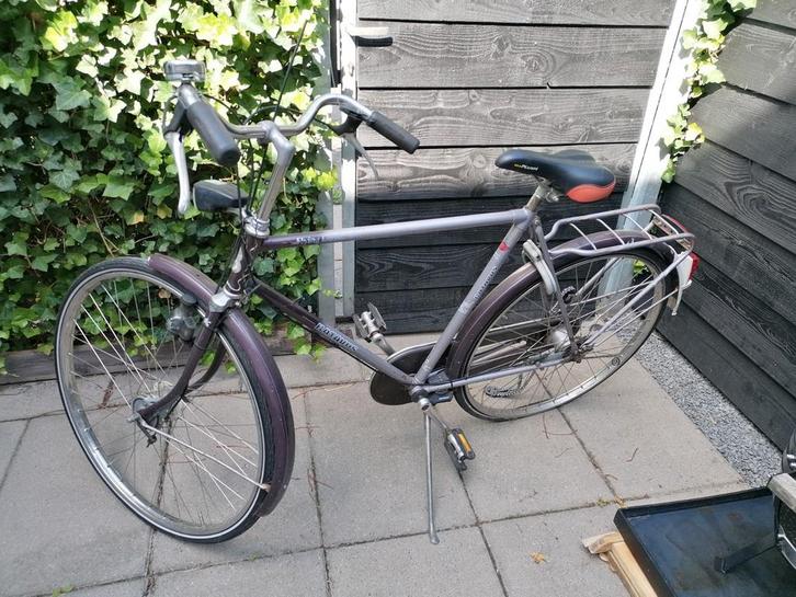 Batavus Flying Dutchman Herenfiets, Fietsen en Brommers, Fietsen | Heren | Herenfietsen, Gebruikt, Batavus, 57 tot 61 cm, Versnellingen