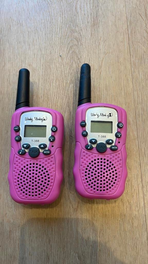Walky talky van wonkey monkey roze, Ophalen of Verzenden, Gebruikt, Meisje