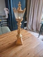 Prachtige gouden lantaarn gekocht bij de Boet, Ophalen of Verzenden, Zo goed als nieuw, Overige materialen, 50 tot 75 cm
