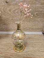 Set van 2 kleine vazen met gouden details, Ophalen of Verzenden