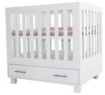 Happy Baby kinder baby box met lade in mat wit beukenhout, Kinderen en Baby's, Boxen, Ophalen, Zo goed als nieuw, Rechthoekig