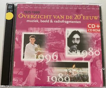 CD + CD Rom Overzicht van de 20 ste Eeuw Dubbel cd beschikbaar voor biedingen