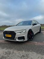 Audi A6 55 Tfsi e Quattro 367pk S line 2021, Auto's, Audi, Automaat, USB, Zwart, 4 cilinders