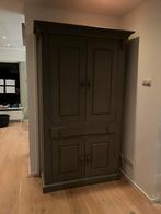 Houten kledingkast grijs boekenkast, Huis en Inrichting, Ophalen, Zo goed als nieuw, 50 tot 75 cm, 150 tot 200 cm