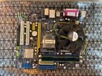 Foxconn G31MX + Pentium Dual-Core 2.5Ghz + 1GB RAM, Computers en Software, Moederborden, Zo goed als nieuw, Intel, Socket 775