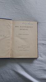 Mrs. Mainwaring's Journal - Emma Marshall, Ophalen of Verzenden, Gelezen, Emma Mashall, Europa overig