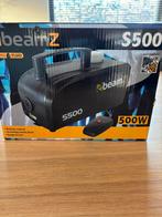 Beamz S500 Rookmachine - Perfect voor feestjes!, Muziek en Instrumenten, Licht en Laser, Ophalen of Verzenden, Zo goed als nieuw