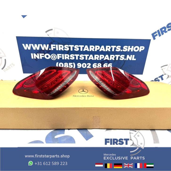 W205 LED ACHTERLICHT SET ORIGINEEL Mercedes C Klasse LINKS+R, Auto-onderdelen, Verlichting, Mercedes-Benz, Gebruikt, Ophalen of Verzenden
