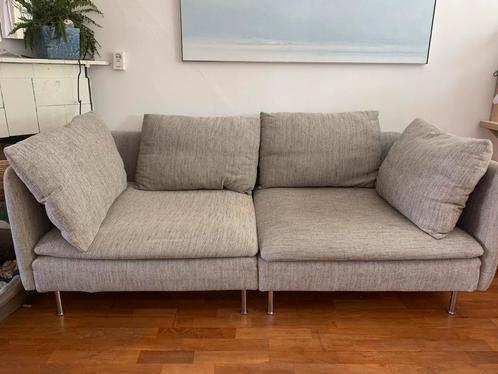 Ikea Soderhamn Viarp 1 hoekelement grijs, Huis en Inrichting, Banken | Bankstellen, Gebruikt, Rechte bank, Driepersoons, 150 tot 200 cm