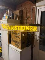 Mooie neon Warsteiner, Verzamelen, Ophalen, Zo goed als nieuw, Lichtbak of (neon) lamp