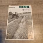 Krone Schotelmaaier AM Brochure, Ophalen of Verzenden