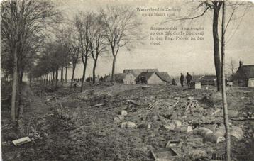 Watervloed in Zeeland op 12 Maart 1906 - ongelopen beschikbaar voor biedingen