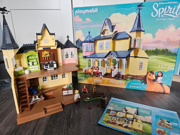 Playmobil Spirit huis 9475, Kinderen en Baby's, Speelgoed | Playmobil, Zo goed als nieuw, Ophalen