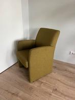 Groene fauteuil 2 stuks stoel, Huis en Inrichting, Fauteuils, Ophalen, Minder dan 75 cm, Zo goed als nieuw, Stof