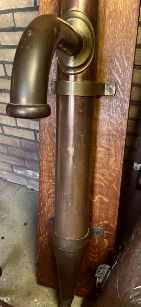 Antieke megagrote handbediende waterpomp: museale kwaliteit!, Antiek en Kunst, Antiek | Gereedschap en Instrumenten, Ophalen